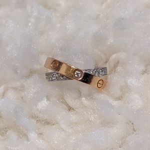 Authentic Cartier Love Ring Diamond Paved